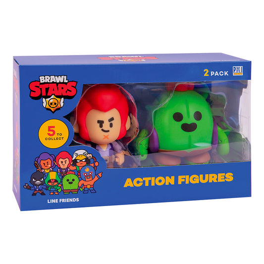 Brawl Stars - Fensterbox - 2x Actionfigur groß